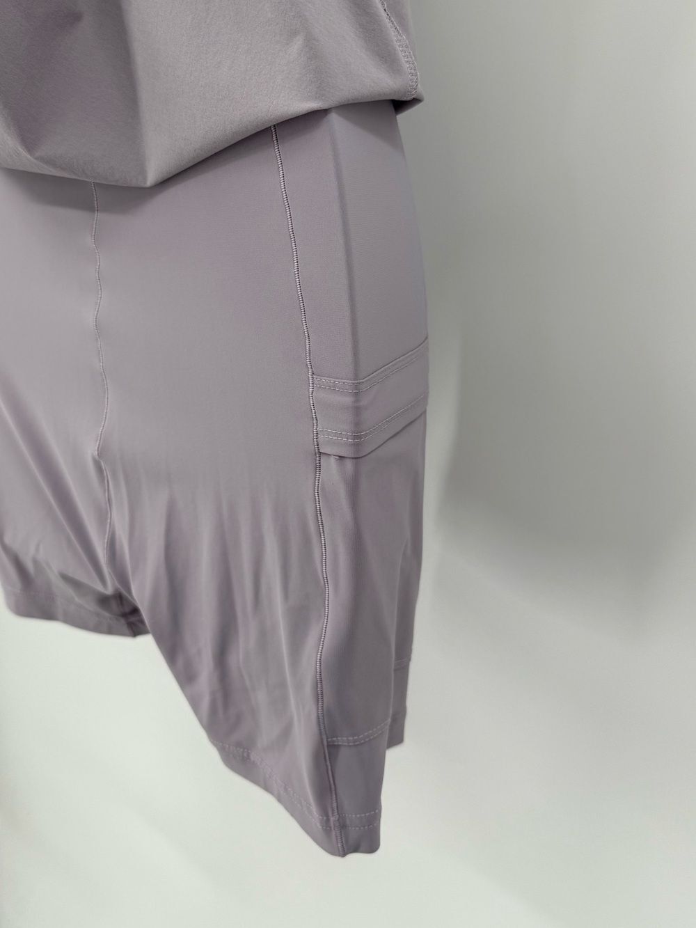 Outdoor Voices Exercise Dress w/ Built in Shorts | Lavender | XS - Picture 7 of 8